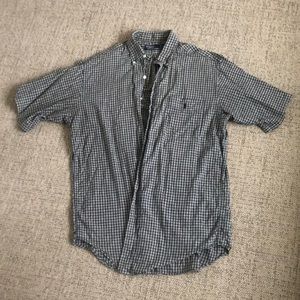 Polo Ralph Lauren Men's M Shirt Cotton Plaid Button Up